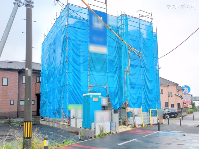 埼玉県さいたま市大宮区上小町の新築戸建てシート写真 2025年6月10日撮影