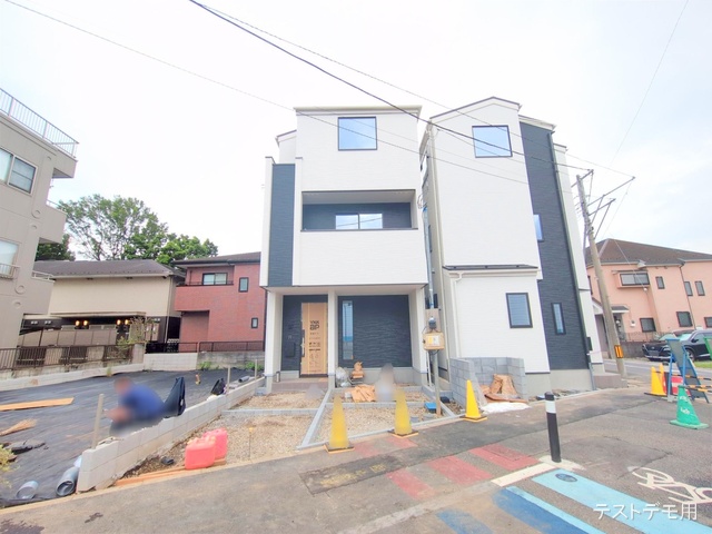 埼玉県さいたま市大宮区上小町の新築戸建て外構写真 2025年6月26日撮影