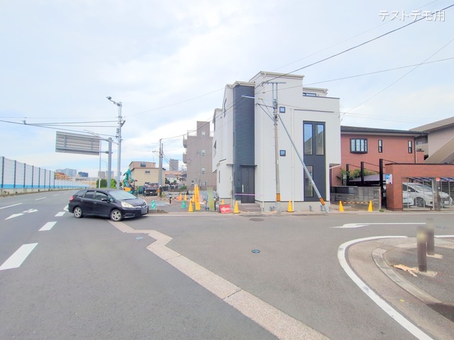 埼玉県さいたま市大宮区上小町の新築戸建て外構写真 2025年6月26日撮影