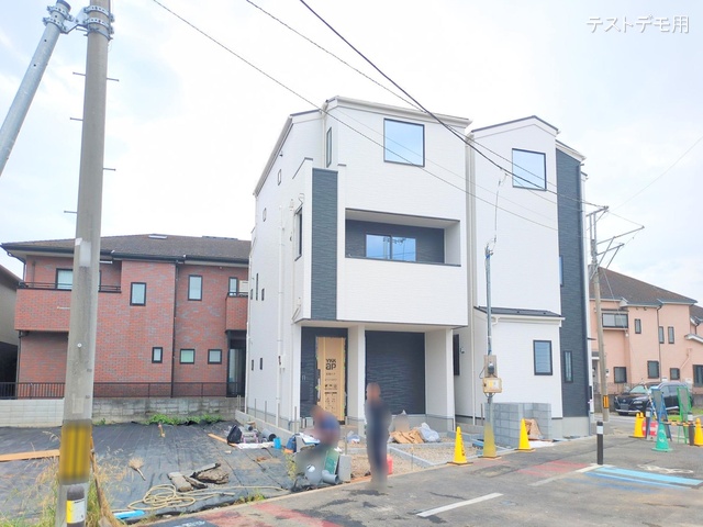 埼玉県さいたま市大宮区上小町の新築戸建て外構写真 2025年6月26日撮影