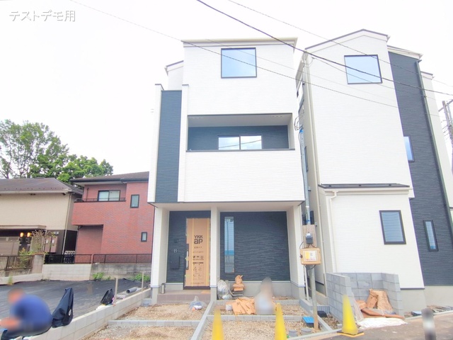 埼玉県さいたま市大宮区上小町の新築戸建て外構写真 2025年6月26日撮影