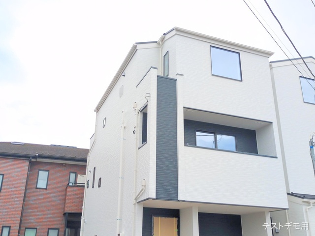 埼玉県さいたま市大宮区上小町の新築戸建て外構写真 2025年6月26日撮影