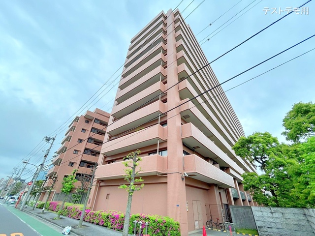 東京都江東区北砂3丁目のマンション『コスモ西大島グランステージ南棟』外観写真 2024年5月1日撮影