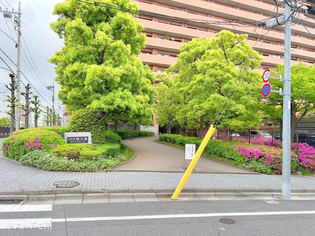 東京都江東区北砂3丁目のマンション『コスモ西大島グランステージ南棟』外観写真 2024年5月1日撮影