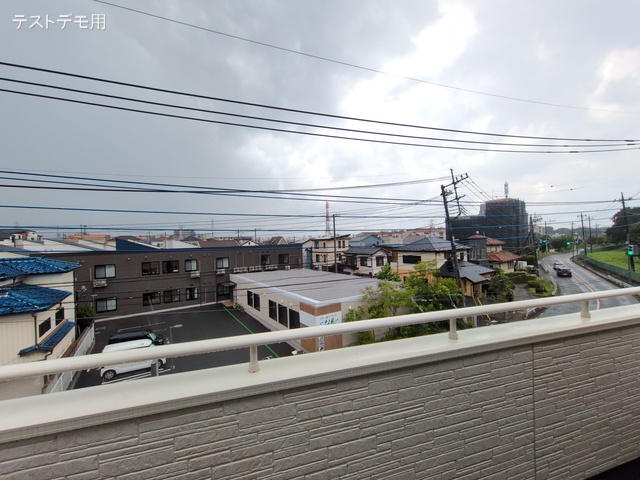 埼玉県さいたま市大宮区三橋1丁目の新築戸建てバルコニー写真 2025年7月10日撮影