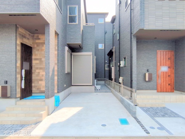 埼玉県さいたま市北区吉野町2丁目の新築戸建て完成写真 2025年7月8日撮影