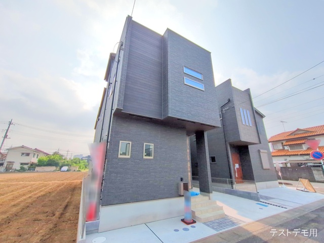 埼玉県さいたま市北区吉野町2丁目の新築戸建て完成写真 2025年7月8日撮影