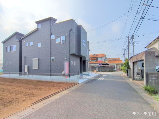 埼玉県さいたま市北区吉野町2丁目の新築戸建て完成写真 2025年7月8日撮影