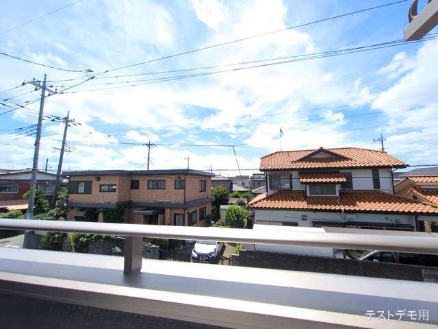 埼玉県さいたま市北区吉野町2丁目の新築戸建てバルコニー写真 2025年7月18日撮影