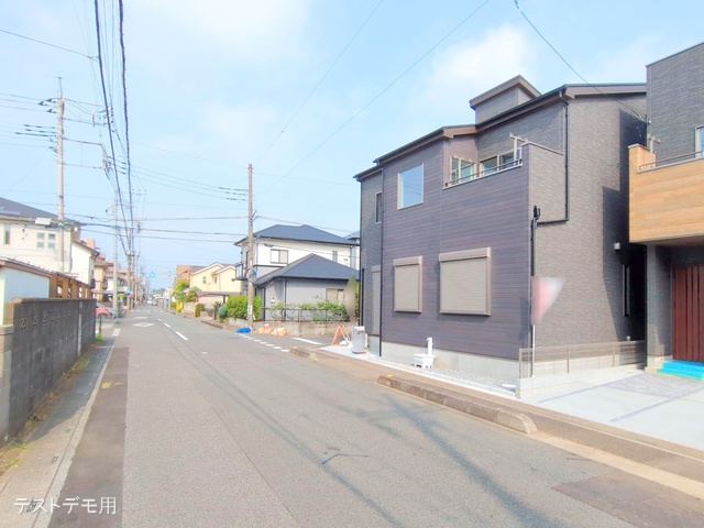 埼玉県さいたま市北区吉野町2丁目の新築戸建て完成写真 2025年7月8日撮影