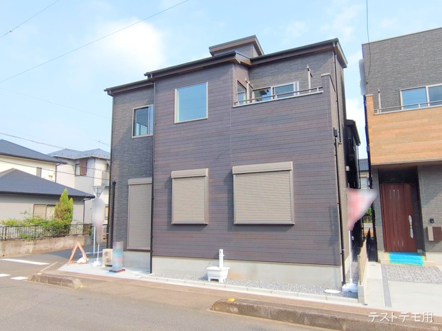 埼玉県さいたま市北区吉野町2丁目の新築戸建て完成写真 2025年7月8日撮影