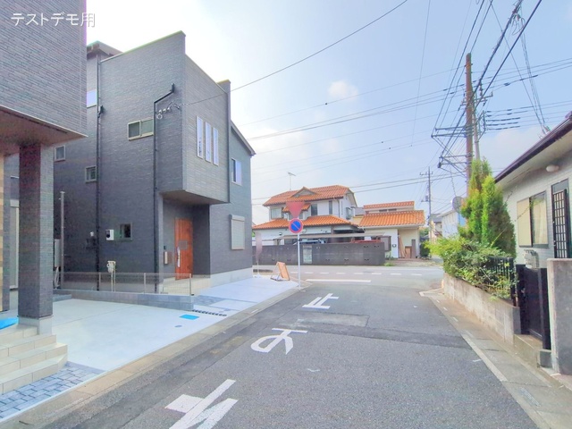 埼玉県さいたま市北区吉野町2丁目の新築戸建て完成写真 2025年7月8日撮影