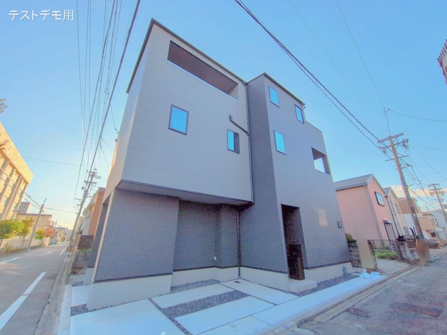 愛知県名古屋市北区長田町3丁目の新築戸建て完成写真 2025年10月26日撮影