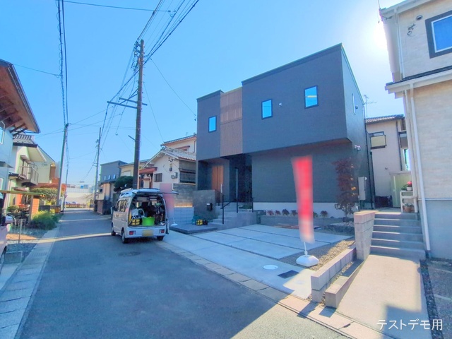 愛知県名古屋市守山区城土町の新築戸建て完成写真 2025年11月30日撮影