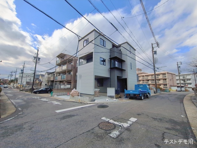 愛知県名古屋市名東区社が丘3丁目の新築戸建て完成写真 2026年1月13日撮影