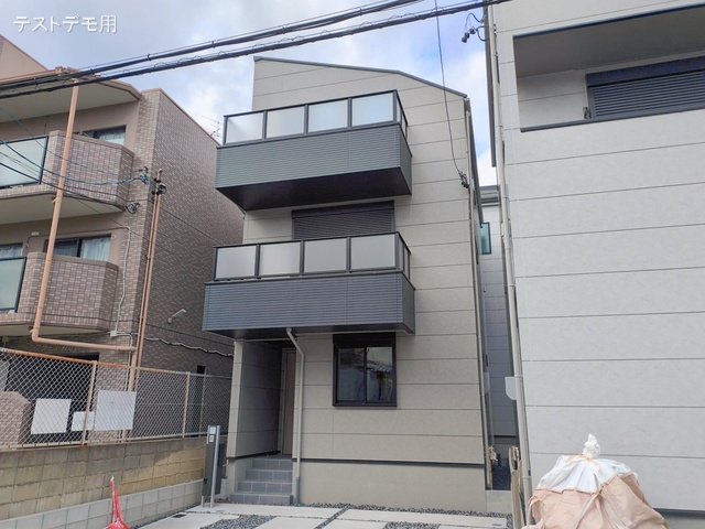 愛知県名古屋市名東区社が丘3丁目の新築戸建て完成写真 2026年1月13日撮影