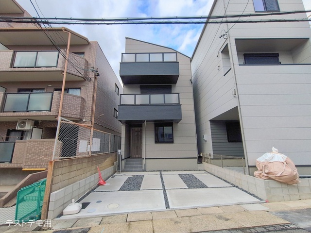 愛知県名古屋市名東区社が丘3丁目の新築戸建て完成写真 2026年1月13日撮影