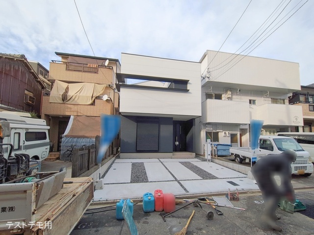 愛知県名古屋市瑞穂区柳ケ枝町2丁目の新築戸建て完成写真 2026年1月19日撮影