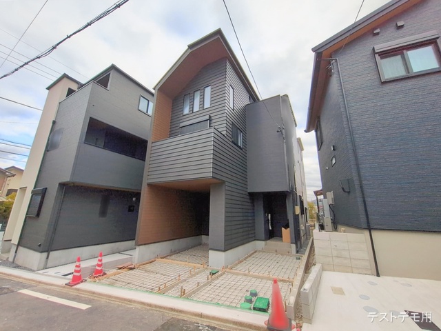 愛知県名古屋市南区桜台2丁目の新築戸建て外構写真 2026年1月13日撮影