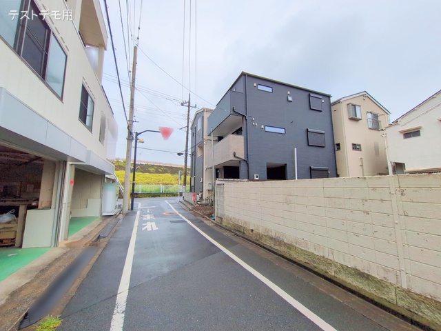 東京都墨田区墨田4丁目の新築戸建て外構写真 2025年9月4日撮影
