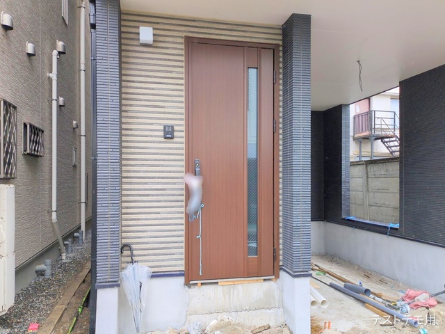 東京都墨田区墨田4丁目の新築戸建て外構写真 2025年9月4日撮影