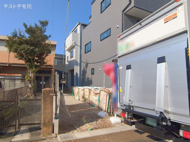 愛知県名古屋市守山区廿軒家の新築戸建て外構写真 2026年1月15日撮影