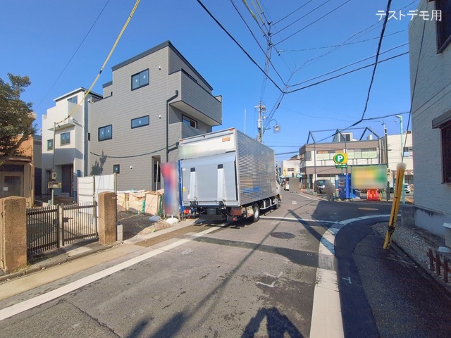 愛知県名古屋市守山区廿軒家の新築戸建て外構写真 2026年1月15日撮影