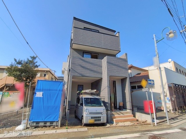 愛知県名古屋市守山区廿軒家の新築戸建て外構写真 2026年1月15日撮影