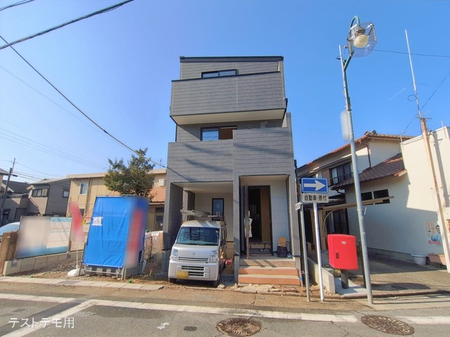 愛知県名古屋市守山区廿軒家の新築戸建て外構写真 2026年1月15日撮影