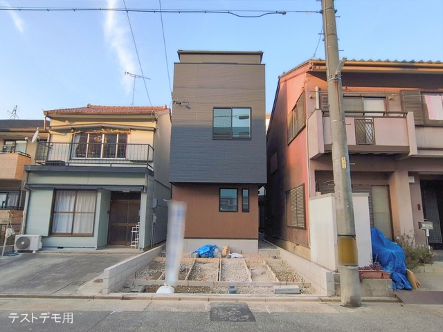 愛知県名古屋市中川区宮脇町2丁目の新築戸建て外構写真 2026年1月18日撮影