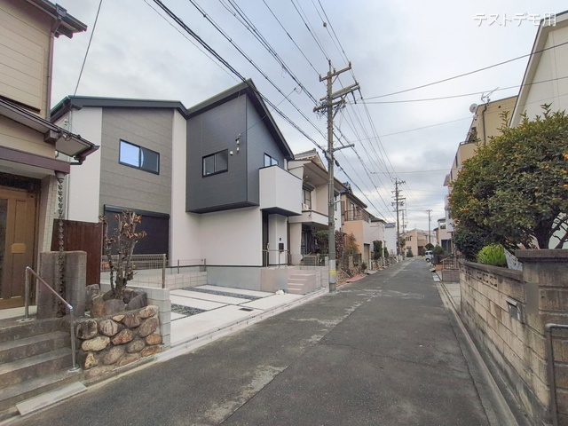 愛知県名古屋市南区上浜町の新築戸建て完成写真 2026年1月22日撮影