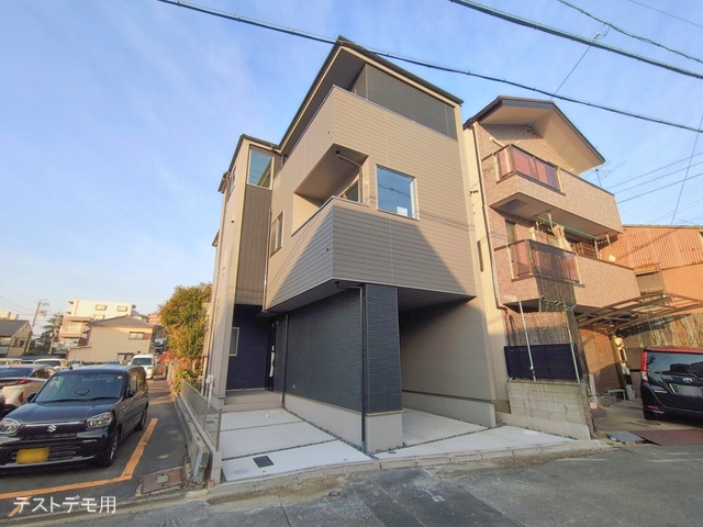 愛知県名古屋市北区大野町2丁目の新築戸建て完成写真 2026年1月14日撮影