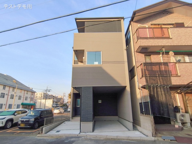 愛知県名古屋市北区大野町2丁目の新築戸建て完成写真 2026年1月14日撮影