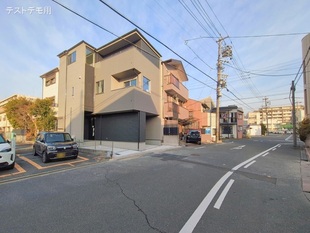 愛知県名古屋市北区大野町2丁目の新築戸建て完成写真 2026年1月14日撮影