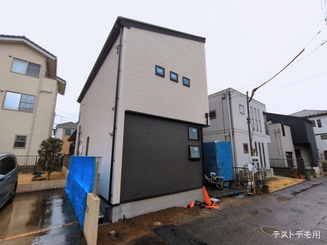 埼玉県さいたま市浦和区木崎１丁目の新築戸建て外構写真 2026年3月2日撮影