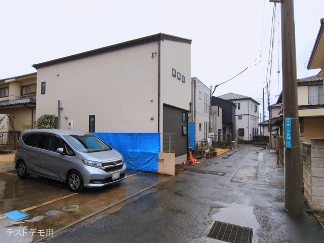 埼玉県さいたま市浦和区木崎１丁目の新築戸建て外構写真 2026年3月2日撮影