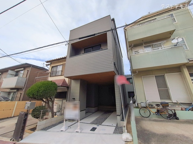 愛知県名古屋市瑞穂区大喜町3丁目の新築戸建て完成写真 2026年1月19日撮影