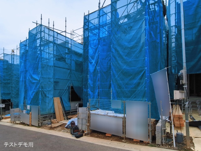 埼玉県さいたま市南区大字太田窪の新築戸建てシート写真 2026年3月1日撮影