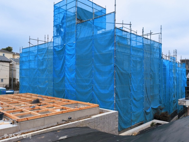 埼玉県さいたま市南区大字太田窪の新築戸建てシート写真 2026年3月1日撮影