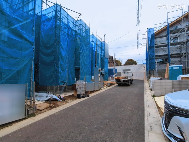 埼玉県さいたま市南区大字太田窪の新築戸建てシート写真 2026年3月1日撮影