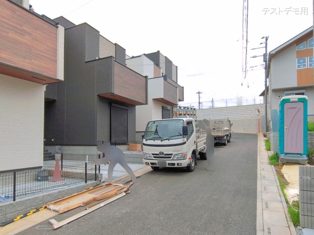埼玉県さいたま市南区大字太田窪の新築戸建て外構写真 2026年4月29日撮影