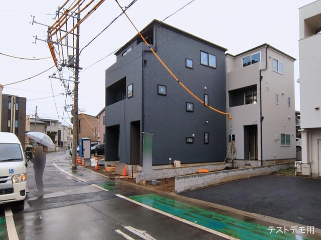 埼玉県さいたま市浦和区領家５丁目の新築戸建て外構写真 2026年3月2日撮影