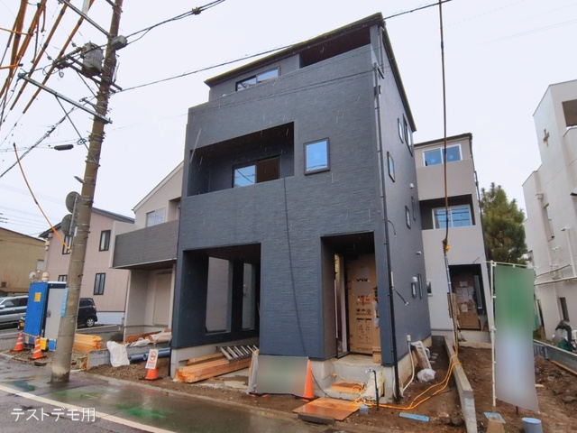 埼玉県さいたま市浦和区領家５丁目の新築戸建て外構写真 2026年3月2日撮影