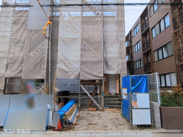 埼玉県さいたま市北区植竹町１丁目の新築戸建てシート写真 2026年3月12日撮影