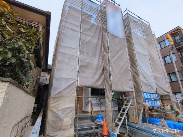 埼玉県さいたま市北区植竹町１丁目の新築戸建てシート写真 2026年3月12日撮影