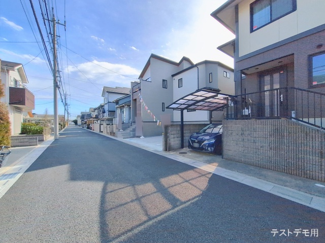 埼玉県さいたま市見沼区深作３丁目の新築戸建て完成写真 2026年1月28日撮影