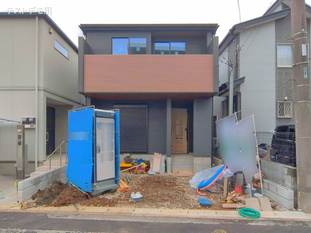 埼玉県さいたま市桜区西堀１０丁目の新築戸建て外構写真 2026年3月30日撮影