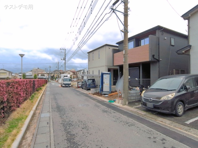 埼玉県さいたま市桜区西堀１０丁目の新築戸建て外構写真 2026年3月30日撮影