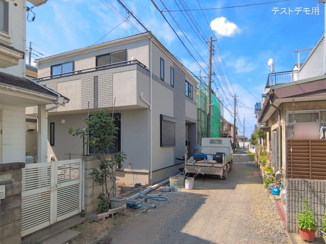 埼玉県さいたま市北区日進町１丁目の新築戸建て外構写真 2026年4月19日撮影
