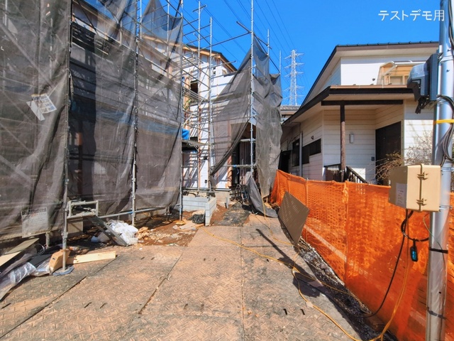 埼玉県さいたま市緑区大字中尾の新築戸建てシート写真 2026年3月10日撮影